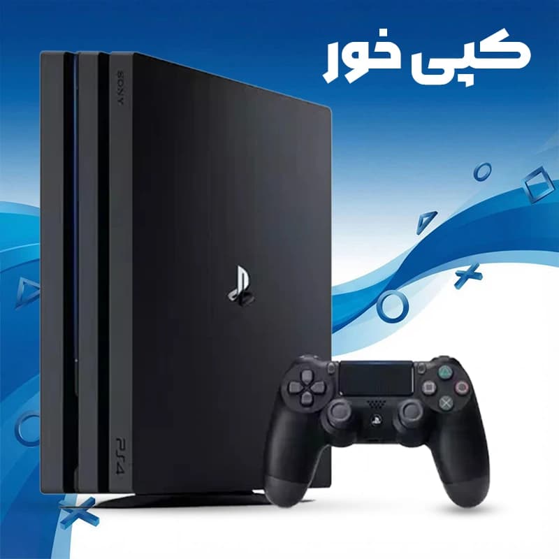 کنسول بازی سونی مدل Playstation 4 Pro ظرفیت 1 ترابایت (کپی خور) فول گیم (استوک) — تصویر ۲