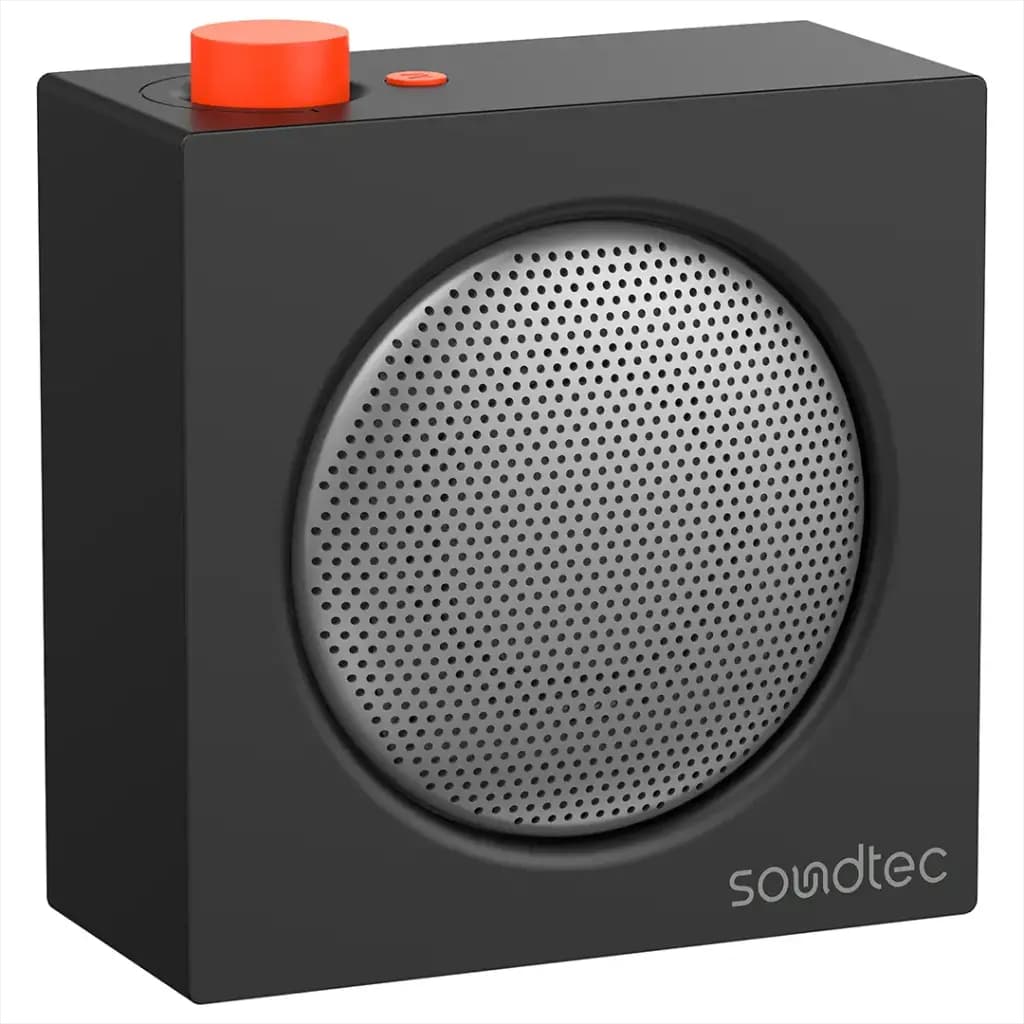 اسپیکر بلوتوث مینی وایب باکس Porodo Soundtec — تصویر ۷