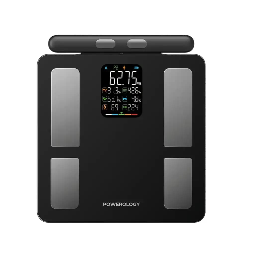 ترازو هوشمند Powerology Advanced Precision Smart Scale Black — تصویر ۱۰