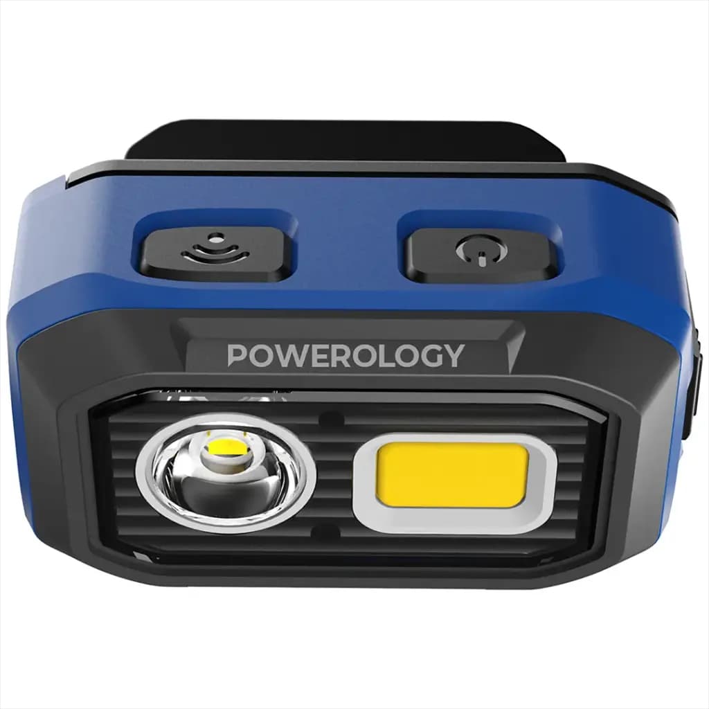 چراغ پیشانی شارژی Powerology BrightVision — تصویر ۴
