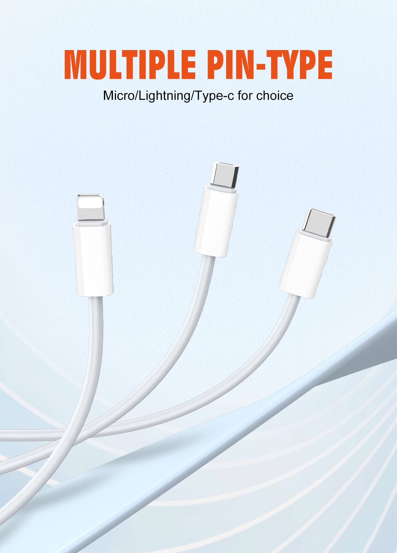 مدل LS892 تبدیل USB به TYPE C کابل شارژ الدینیو