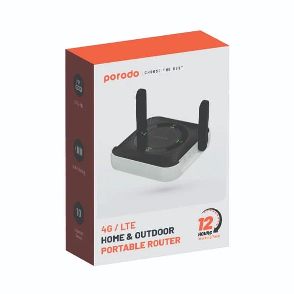 مودم LTE قابل حمل پرودو مدل PD-4GCPMF home and outdoor portable router — تصویر ۱۱