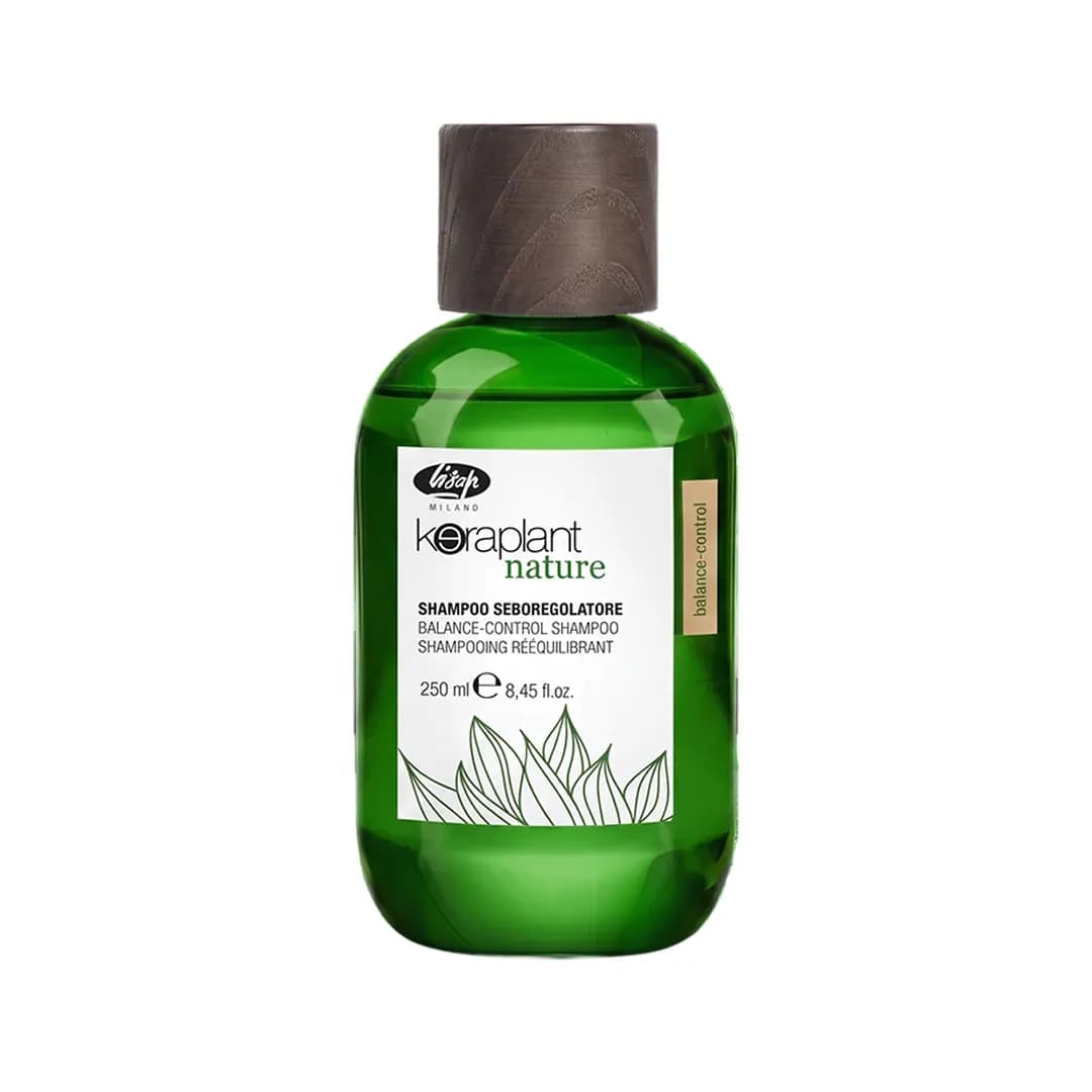 شامپو کنترل چربی پوست سر لیزاپ Keraplant Nature حجم 250 میل