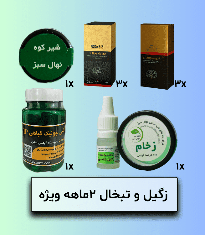 بهبود زگیل و تبخال 2ماهه ویژه