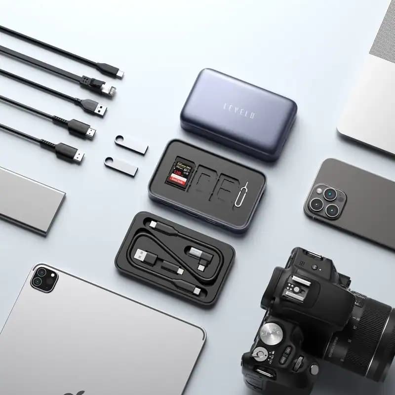 هاب 10 پورت لولو Levelo Versaport 10 in 1 Storage Docking Station LVL10IN1DS — تصویر ۳