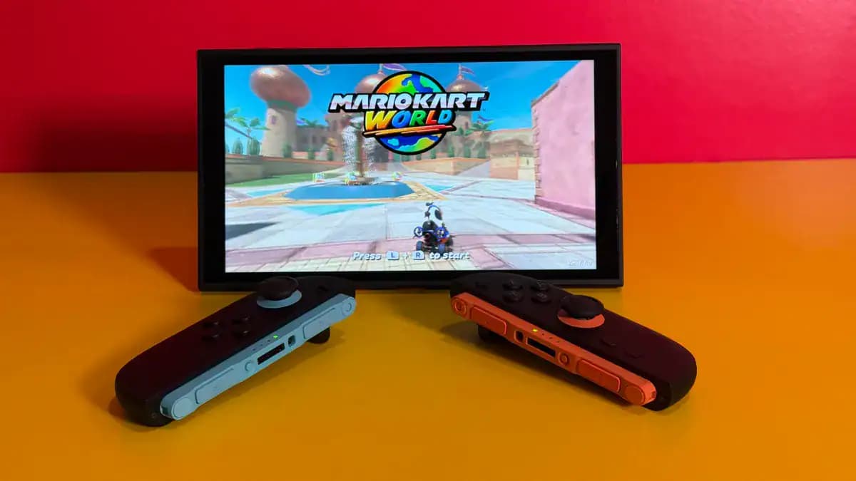 کنسول بازی Nintendo Switch 2 باندل ماریو کارت – مشکی — تصویر ۶