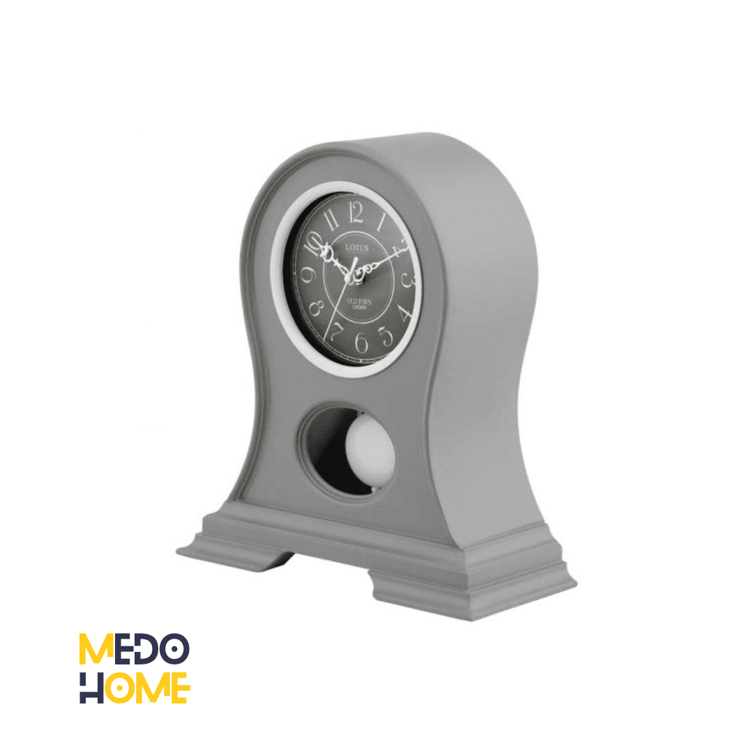 ساعت چوبی رومیزی مدل DEMI کد T-5510 رنگ GRAY(طوسی) — تصویر ۲