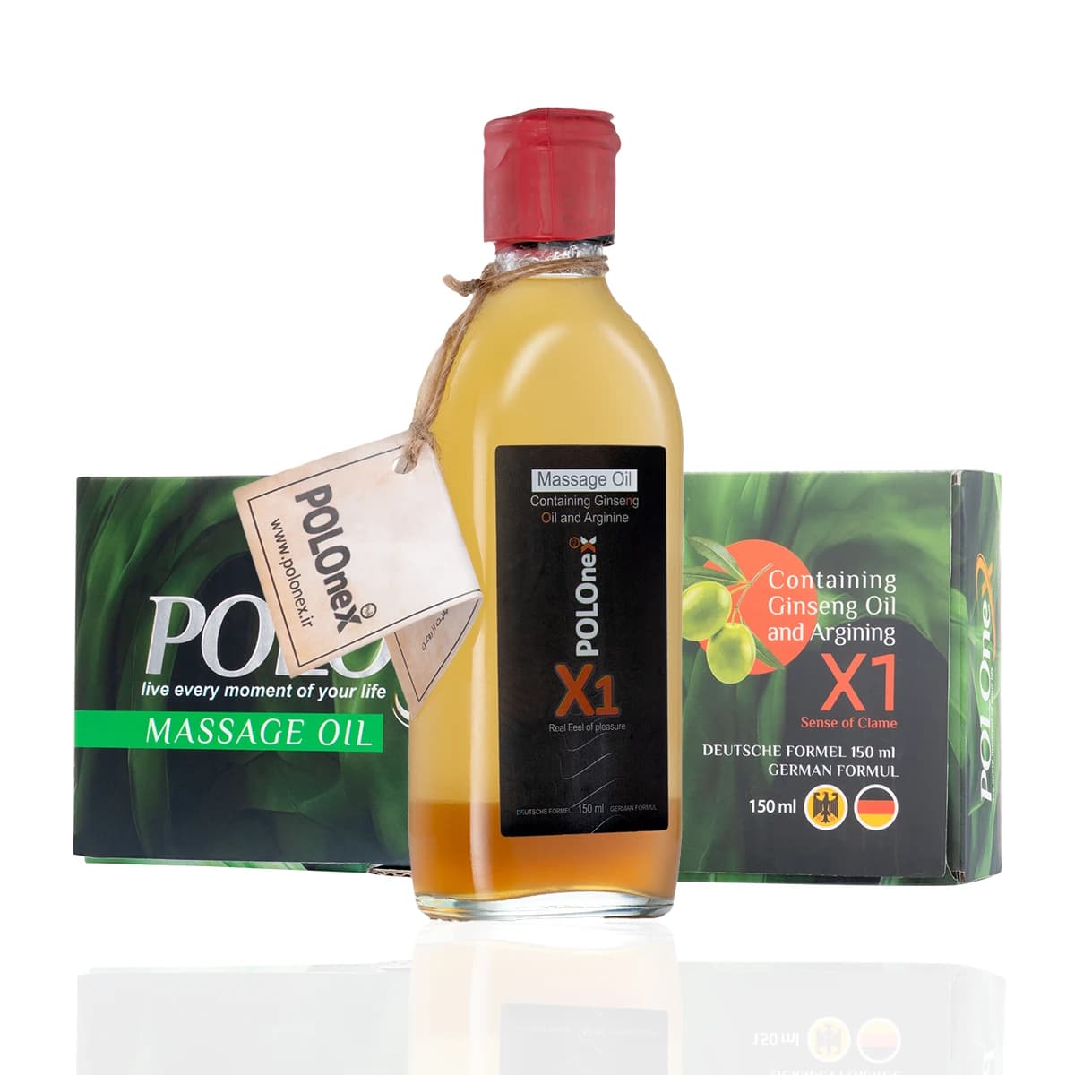 روغن ماساژ تقویت جنسی X1 پولونکس — تصویر ۶