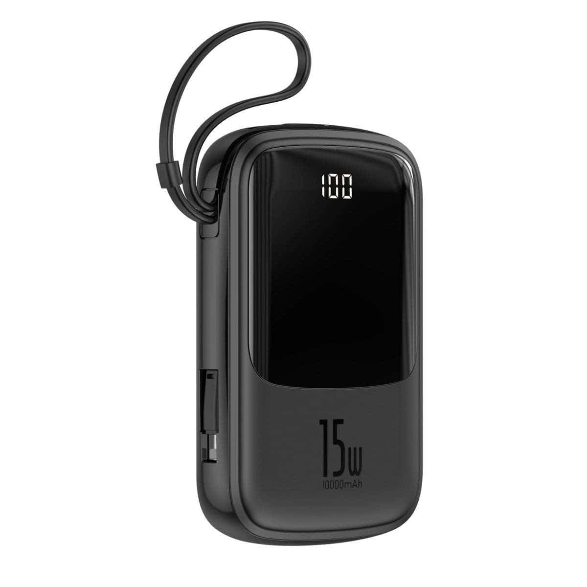 شارژر همراه باسئوس مدل PPQD-B01 ظرفیت 10000 میلی آمپر ساعت
