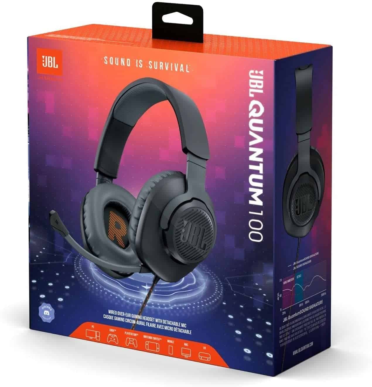 JBL QUANTOM 100 Gaming Headset — تصویر ۵