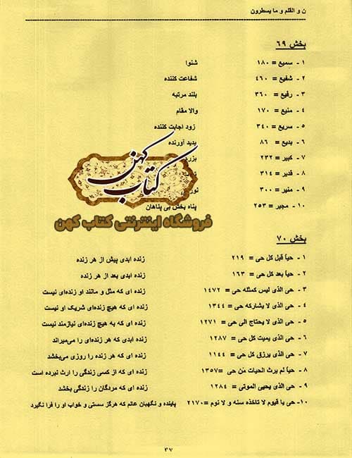 دانلود کتاب اسرار و رموز علم حروف — تصویر ۳