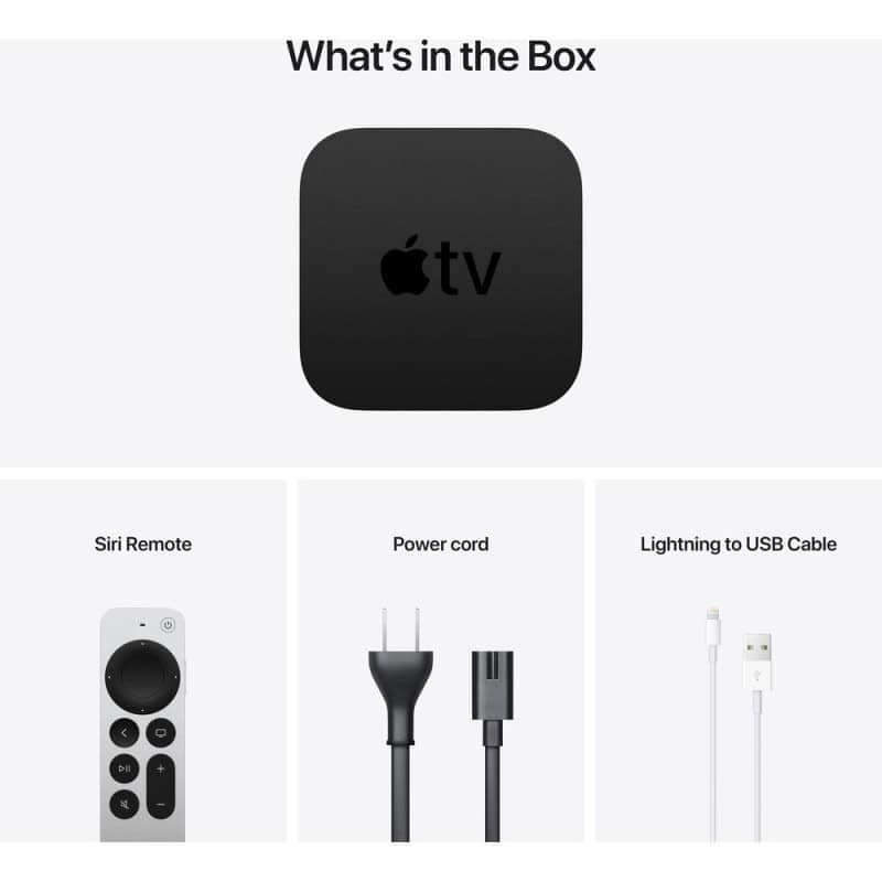 پخش کننده تلویزیون اپل مدل Apple TV 4K ظرفیت 64 گیگابایت — تصویر ۳