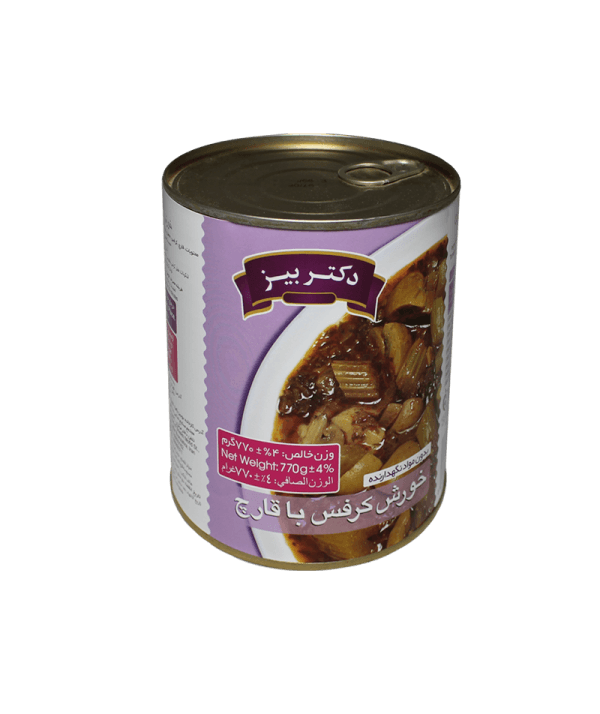 خورش کرفس با قارچ