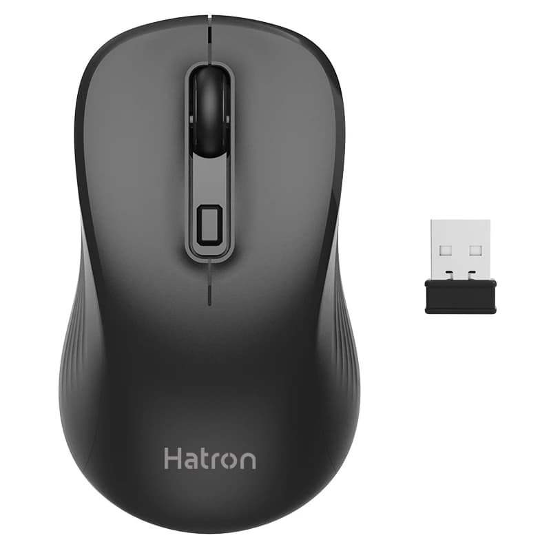 ماوس بی سیم هترون مدل HMBW116SL – مشکی