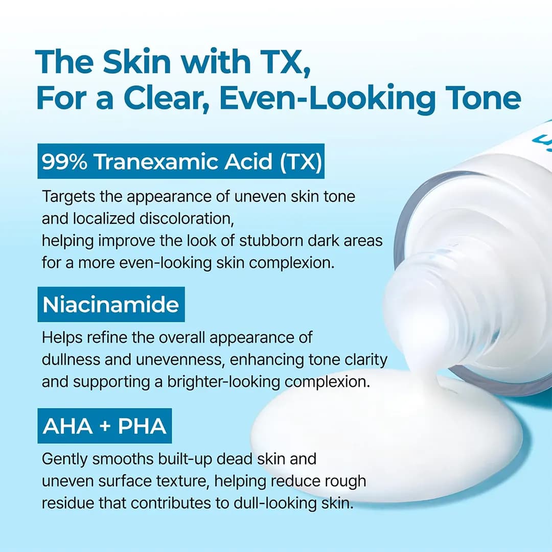 اسپری پیل شات بدن TX دکتر ملاکسین لایه بردار و روشن کننده حجم 200 میل — تصویر ۳