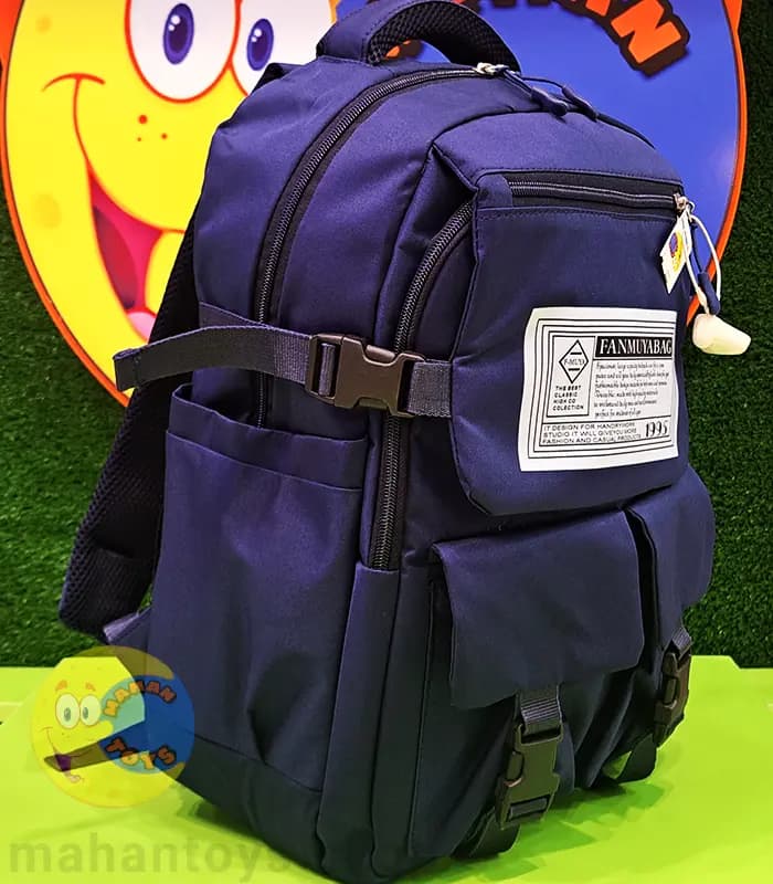 کوله ساده جلو سگک F.MUYA BAG — تصویر ۲