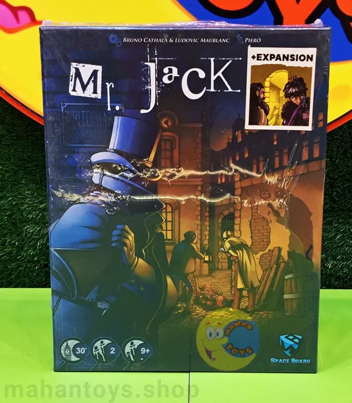بازی فکری مستر جک لندن به همراه اکسپنشن MR JACK
