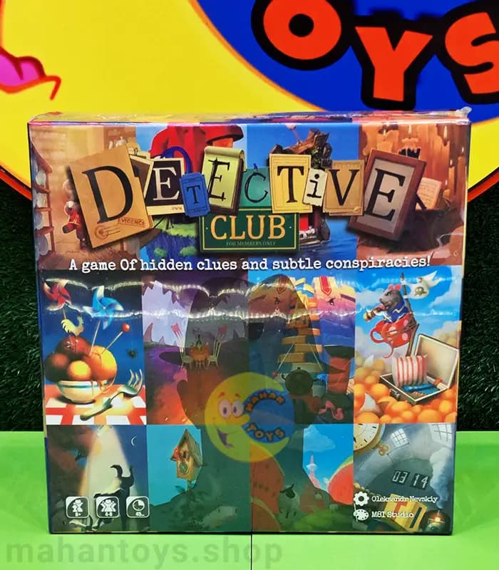 بازی فکری باشگاه کارآگاهان | DETECTIVE CLUB