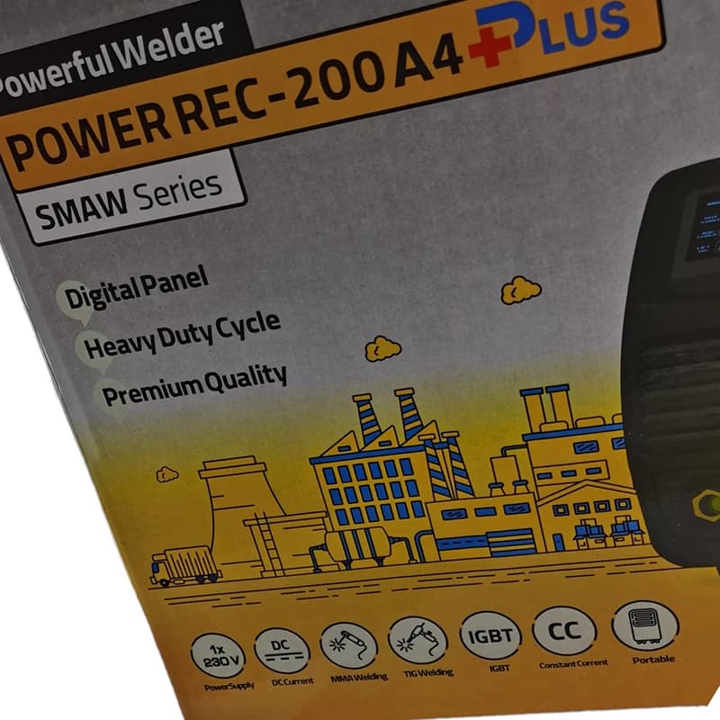 دستگاه جوش صبا a4 پلاس 200 آمپر صبا الکتریک مدل A4power rec 2002 — تصویر ۳