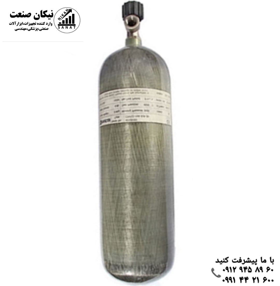 کپسول کامپوزیت 12 لیتری شیر درجه دار