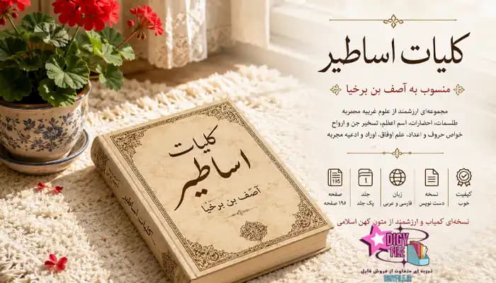دانلود کتاب کلیات اساطیر منسوب به آصف بن برخیا | PDF