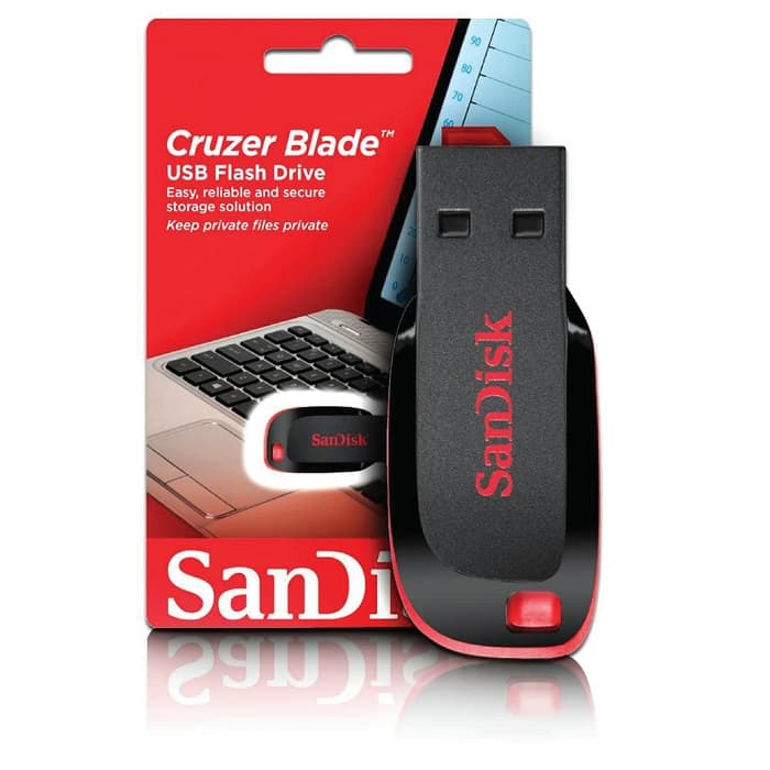 فلش مموری سن دیسک مدل Cruzer Blade ظرفیت 64 گیگابایت