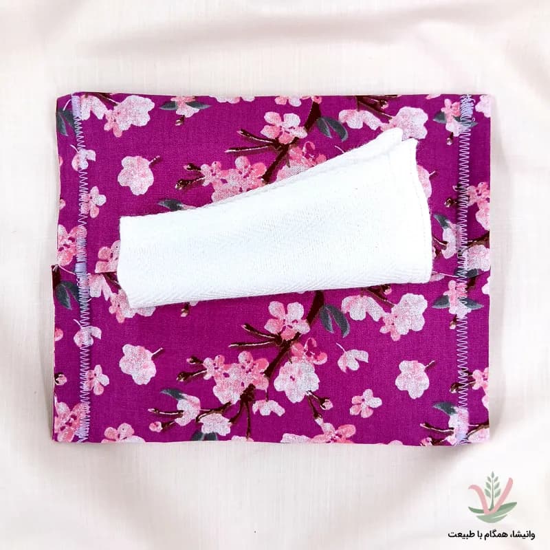 جا دستمال کاغذی و توالت پارچه ای رومیزی، وانیشا پد — تصویر ۸