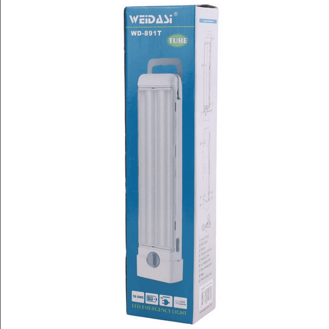 چراغ اضطراری ویداسی مدل WD-891T با نور مهتابی — تصویر ۳