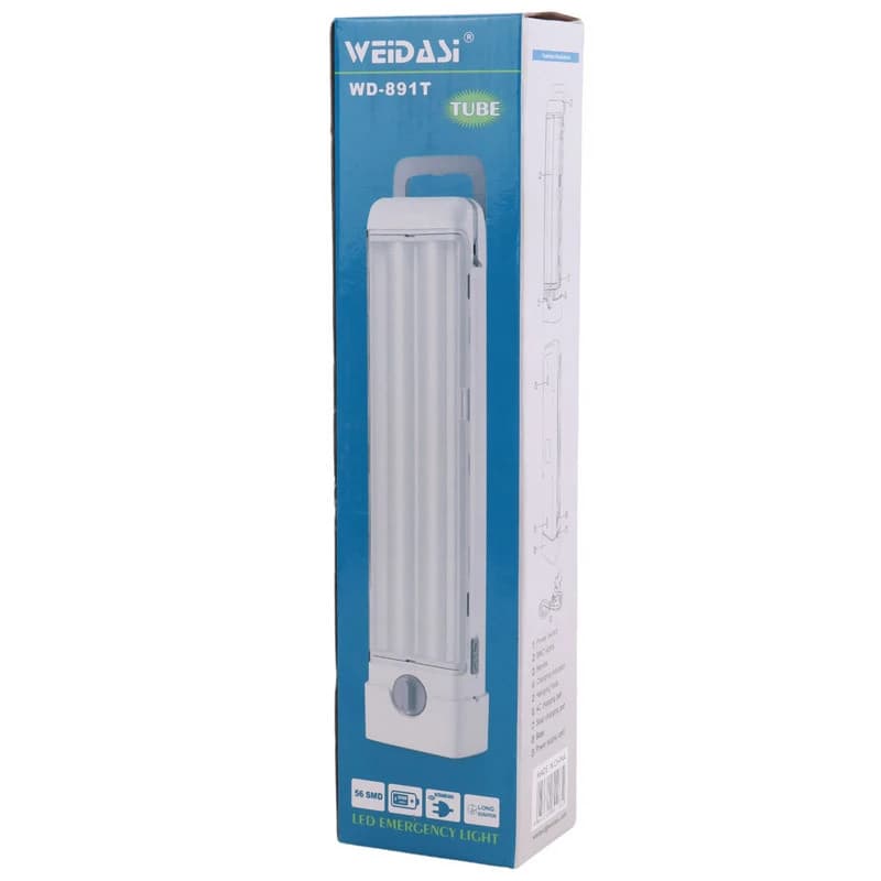 چراغ اضطراری ویداسی مدل WD-891T با نور مهتابی — تصویر ۱۰