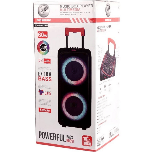 اسپیکر بلوتوثی قابل حمل ایکس پی مدل XP-M1220 — تصویر ۲