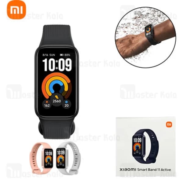 دستبند سلامتی هوشمند شیائومی Xiaomi Mi Band 11 Active M2561B1 نسخه گلوبال -رنگ مشکی — تصویر ۶