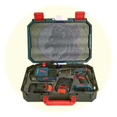 دریل شارژی براشلس چکشی 20 ولت K-7812 ایوک Ivek — تصویر ۲