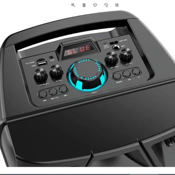 اسپیکر بلوتوثی قابل حملzqs 8210 — تصویر ۲