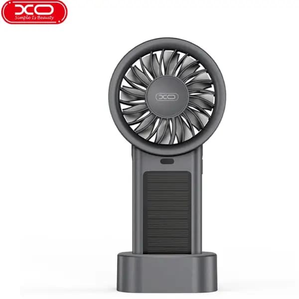 پنکه شارژی خورشیدی قابل حمل ایکس او مدل XO MF103 — تصویر ۳