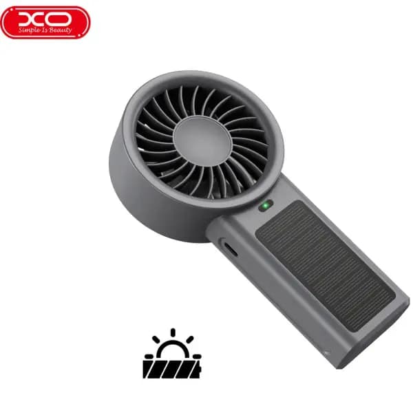 پنکه شارژی خورشیدی قابل حمل ایکس او مدل XO MF103 — تصویر ۴