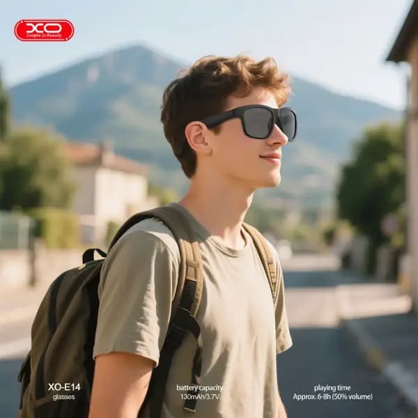 عینک هوشمند ایکس او مدل XO E14 Smart Audio Glasses — تصویر ۵
