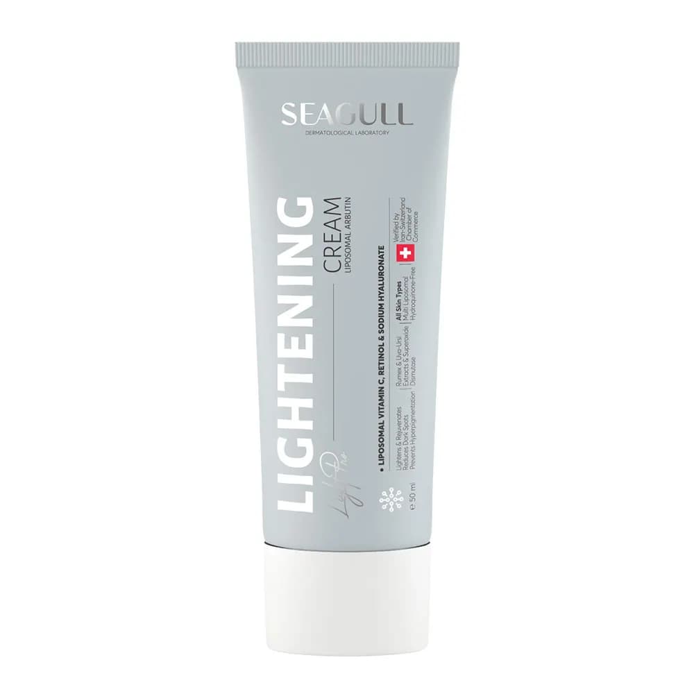 کرم روشن کننده آربوتین لیپوزومال سی گل 50 میل | SeaGull Liposomal Arbutin Lightening Cream 50ml — تصویر ۲
