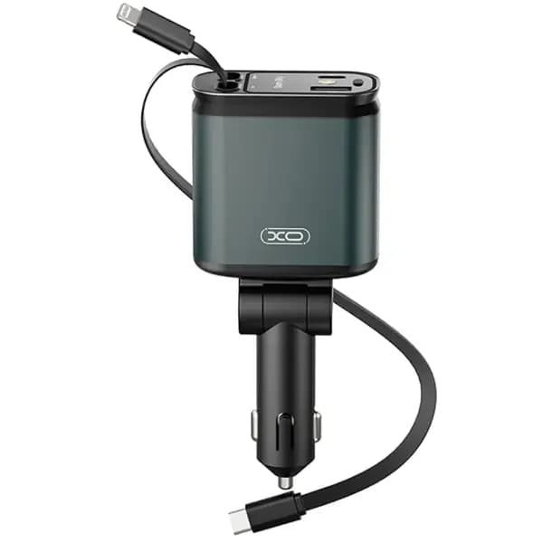 شارژر فندکی فست شارژ 45 وات با کابل ایکس او مدل XO CC63 — تصویر ۴
