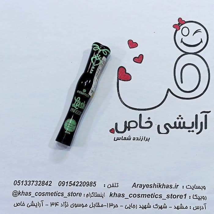 ریمل لش پرنسس اسنس اصل | حجم دهنده و بلند کننده