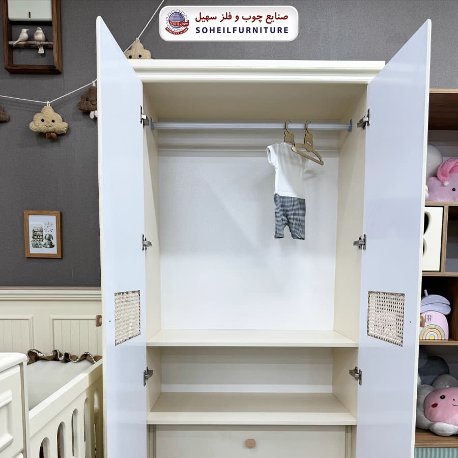 سرویس خواب نوزاد پیناد حصیری(سیسمونی نوزاد مدل پیناد) — تصویر ۵
