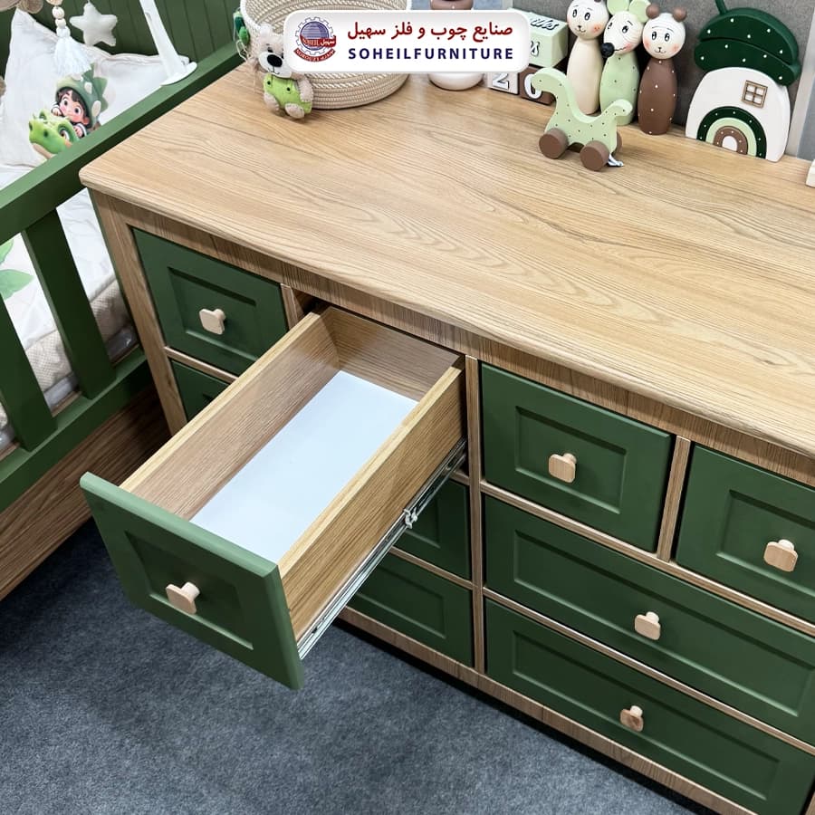 سرویس خواب نوزاد راشل (سیسمونی نوزاد مدل راشل) — تصویر ۶