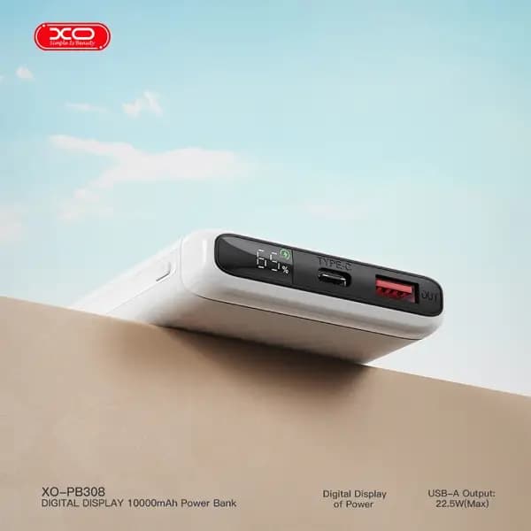 پاوربانک 10000 هزار 22.5 وات ایکس او مدل XO PB308 Power Bank 10000mAh 22.5W — تصویر ۶