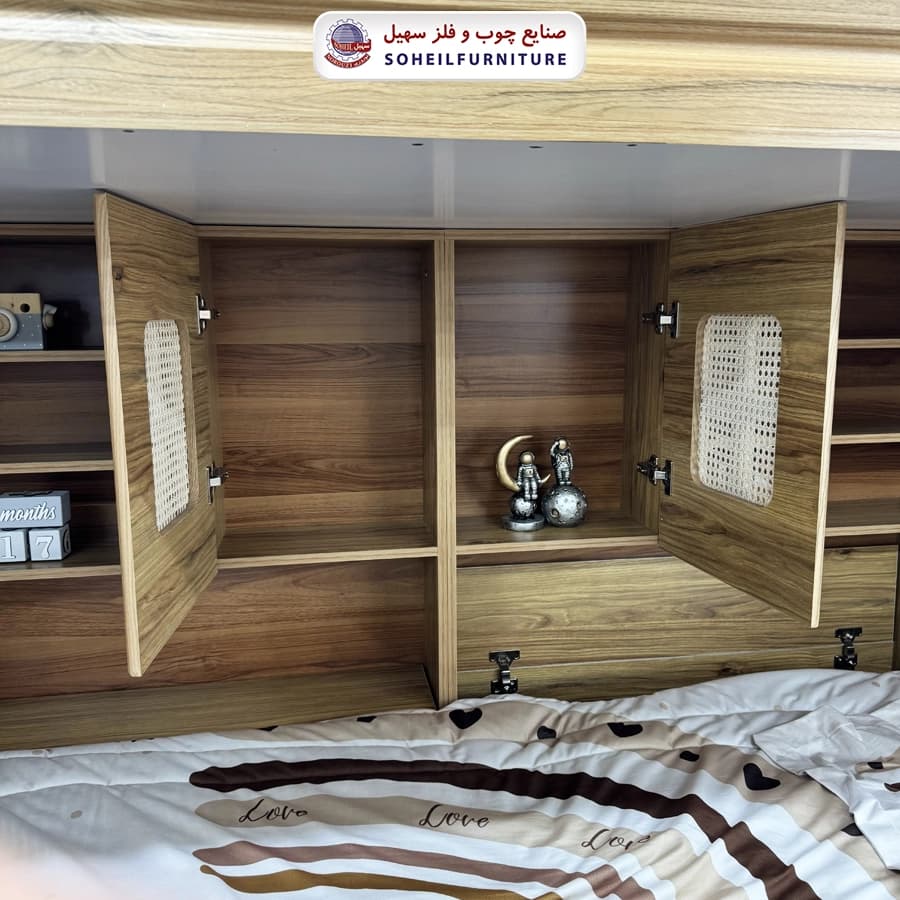 تخت خواب دوطبقه باراد (سرویس خواب دوطبقه) — تصویر ۷