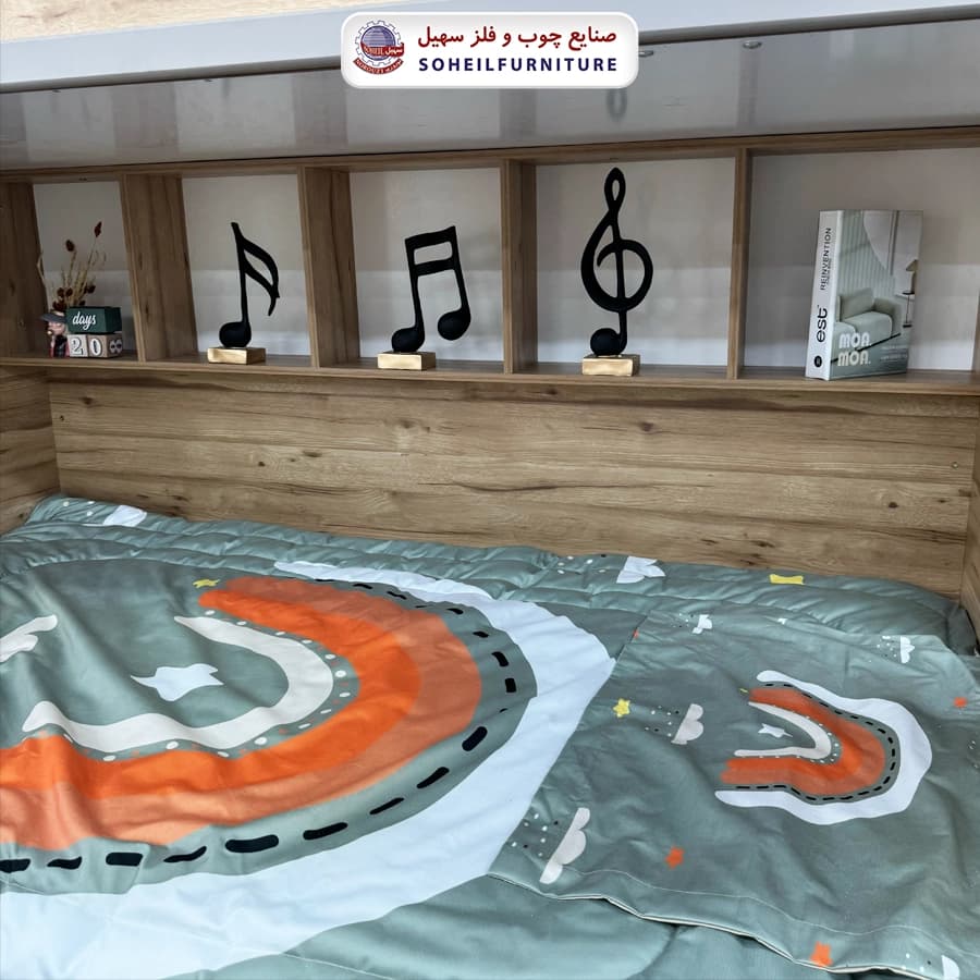 تخت خواب دوطبقه آرامی (سرویس خواب دوطبقه) — تصویر ۵