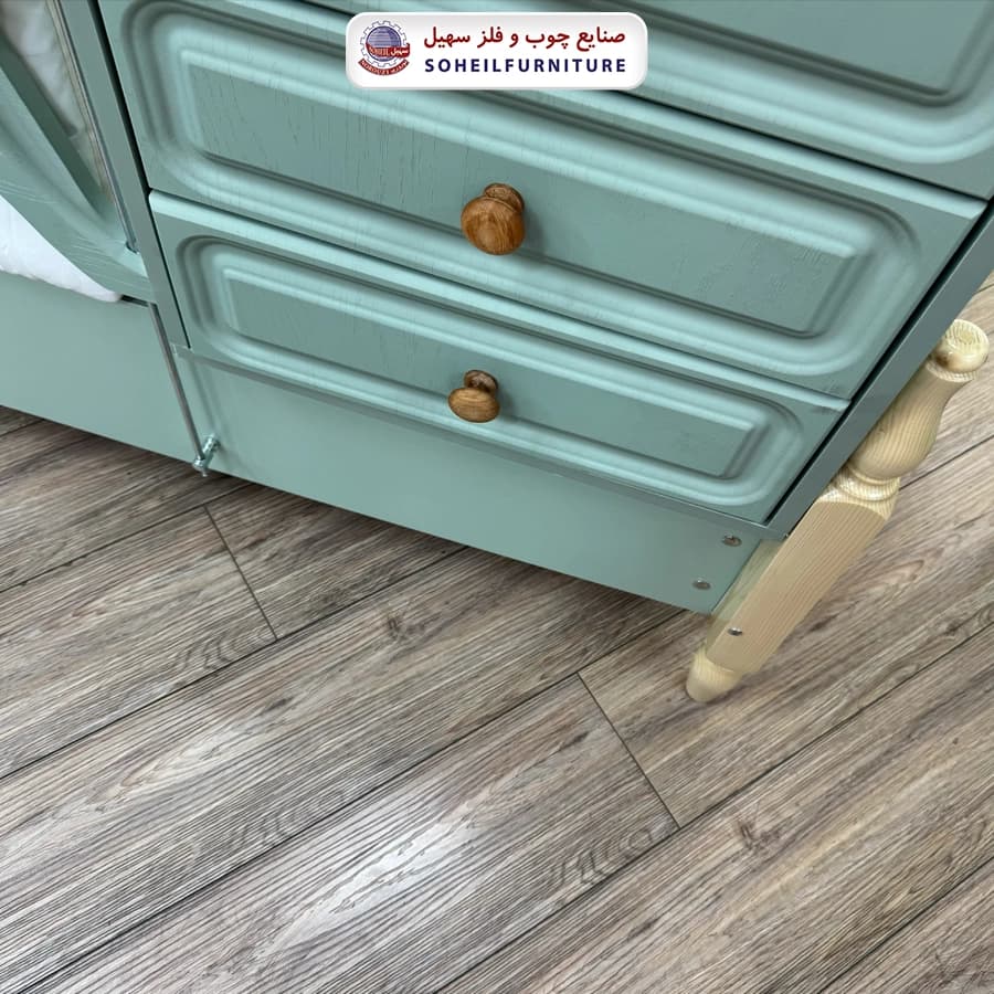 تخت دومنظوره نوزاد گلد (قابل تبدیل به نوجوان) — تصویر ۷