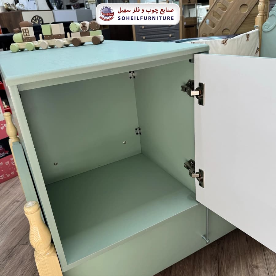 تخت دومنظوره نوزاد گلد (قابل تبدیل به نوجوان) — تصویر ۵