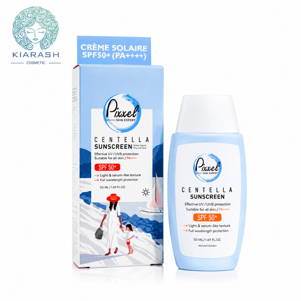 کرم ضد آفتاب SPF 50 پیکسل مدل Centella حجم 50 میلی لیتر