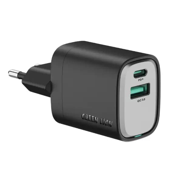 شارژر دیواری 22.5 وات گرین لاین مدل Green Lion SUPRA 22.5W GaN Wall Charger EU