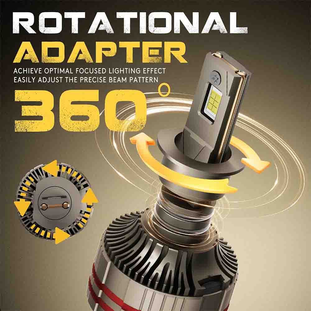 هدلایت خودرو 160 وات KOYOSO پایه H1 — تصویر ۴