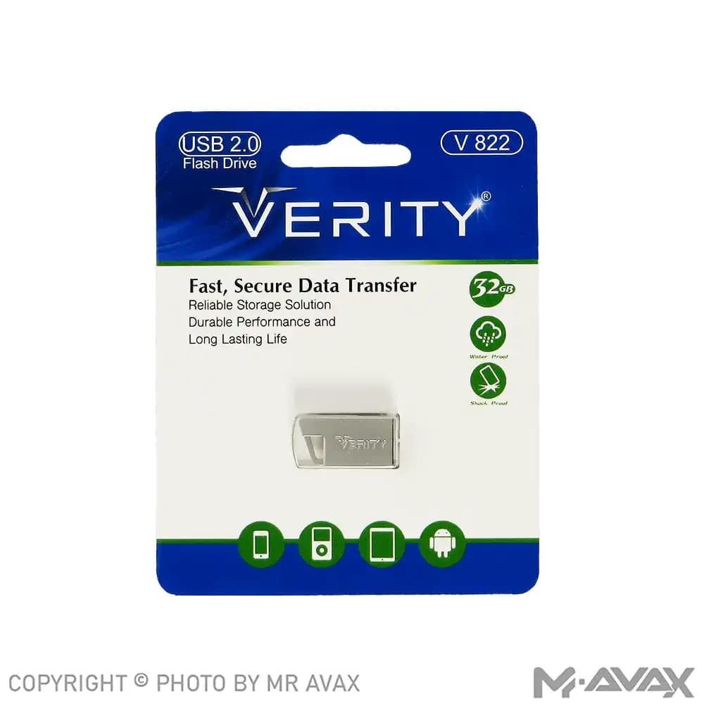 فلش مموری وریتی مدل V822 حافظه 32 گیگابایت USB 2.0 — تصویر ۴
